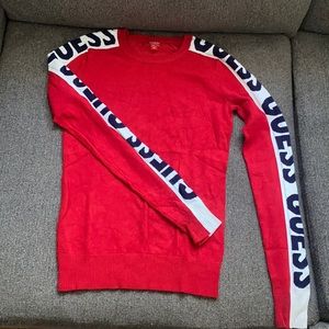 Guess XS Red Sweatshirt